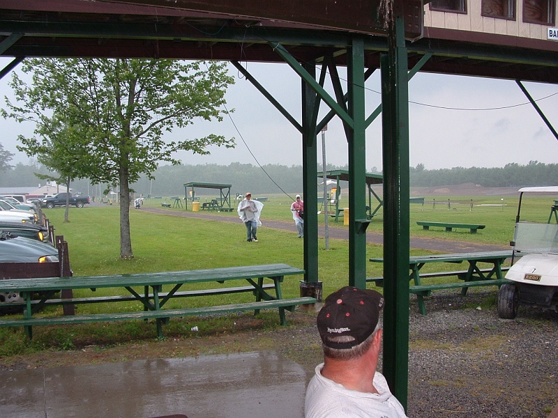 dscf0056z.jpg - The skies opened up and a nasty thunderstorm came through during the second hundred on Saturday. The program was delayed about 90 minutes because of nasty weather... Ahhh... Cicero!