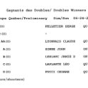 PreDoubles